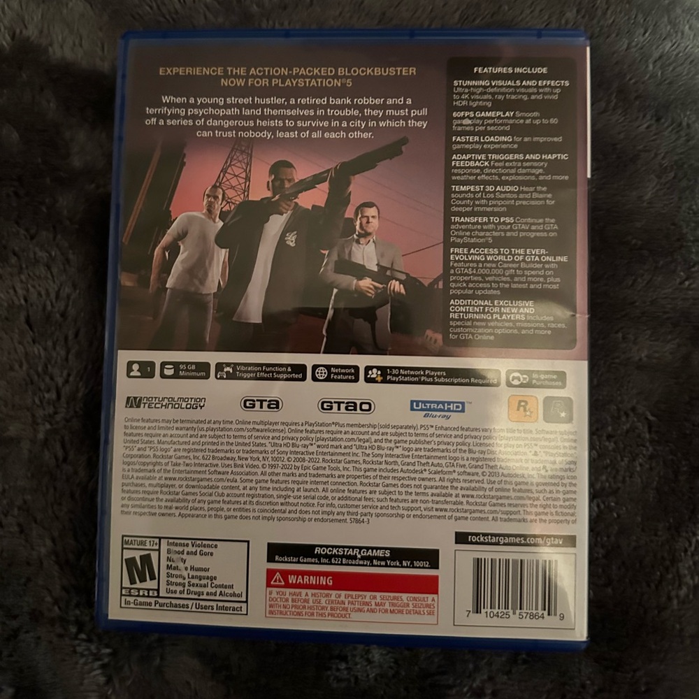 GTA 5 For PS5